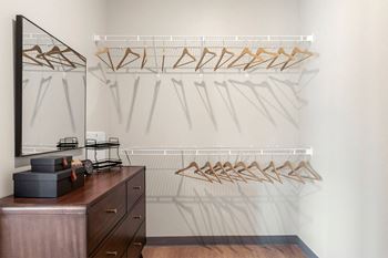 Walk-in closets*